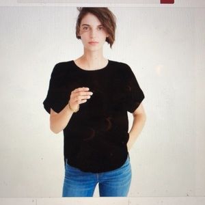 Madewell Velvet top - size Medium- light wear